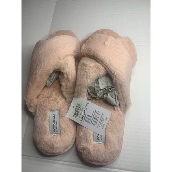 CUDDL DUDS Women’s Comfort‎ Code Slippers  Dusty Pink  XL (Shoe sizes 11-12) - Picture 12 of 15